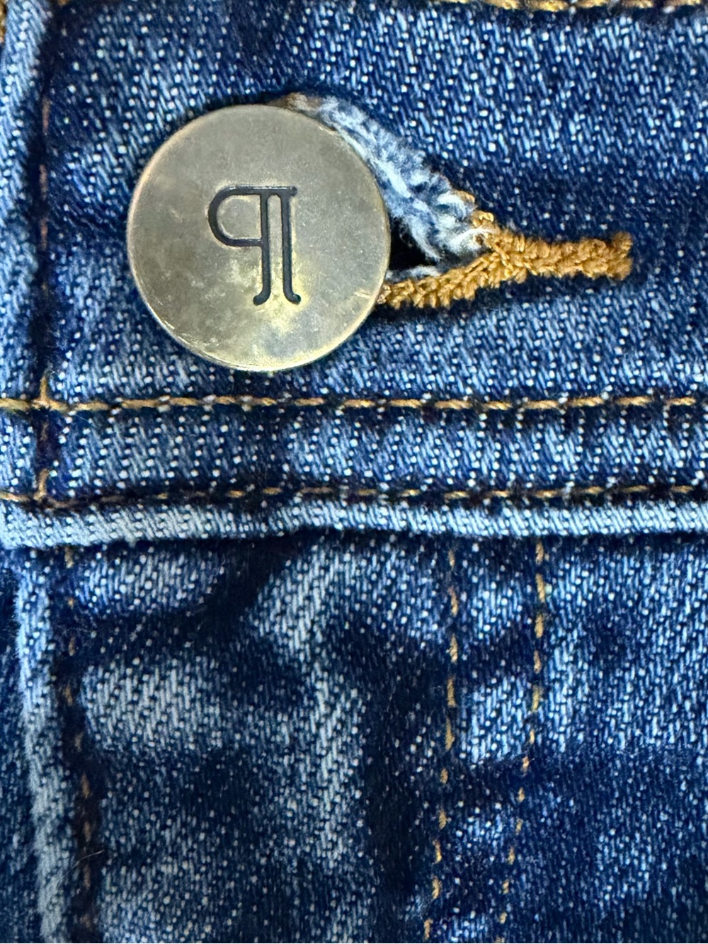 Pilcro Anthropologie Jeans 32 Medium Wash Seamed Flare Bell Bottom Stretch - Picture 4 of 15
